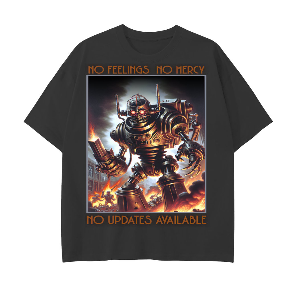 A.I Automation - Drop Shoulder Cotton T-Shirt