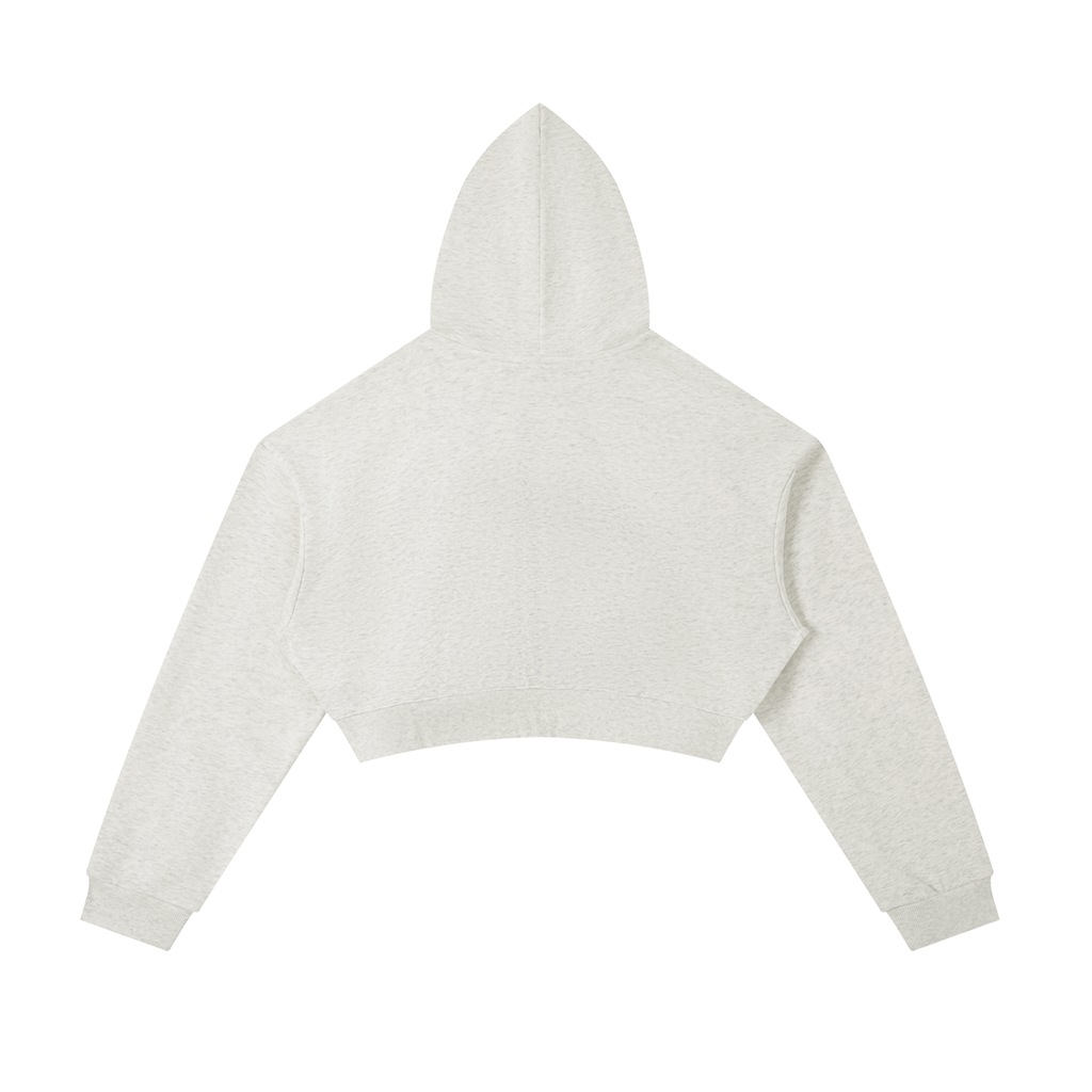 Poppin Fresh - Essential Cropped Zip-Up Hoodie