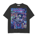 Sound Waves Vol 1 - Drop Shoulder Cotton T-Shirt