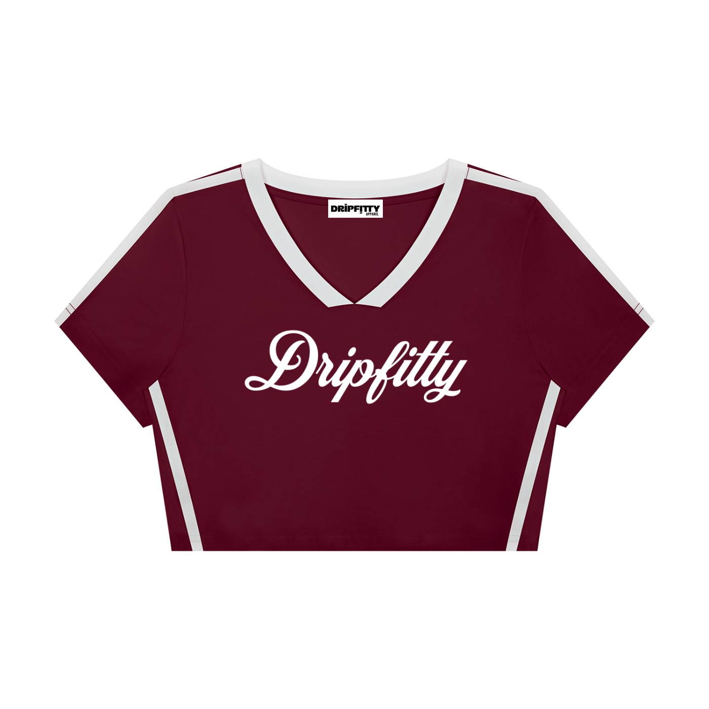 Dripfitty Slimski - Women’s Slim Fit Color Block T-Shirt