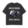Fresh Air  - Drop Shoulder Cotton T-Shirt