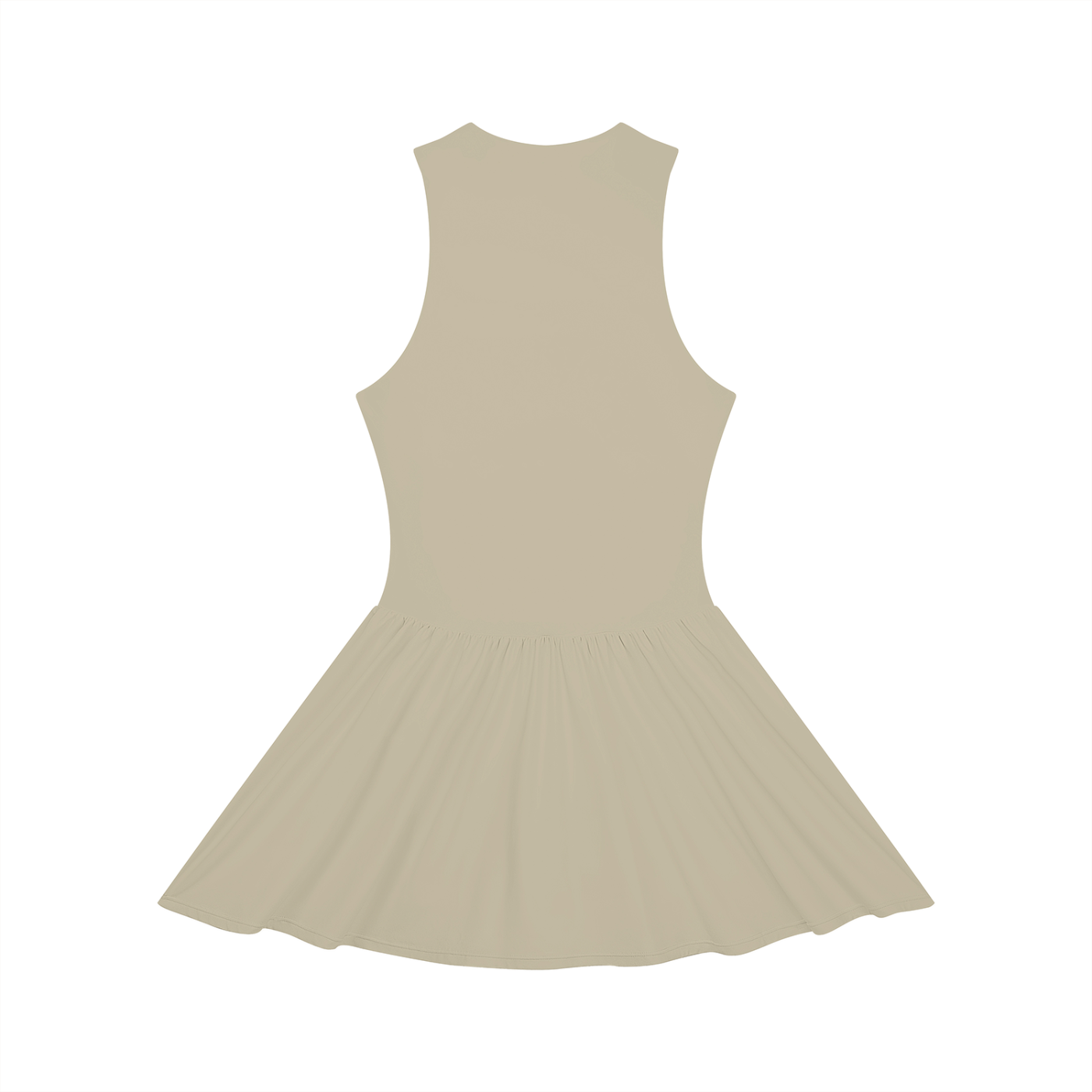 Lovie Dovie - Women’s Ruched Sleeveless Full-Zip Dress