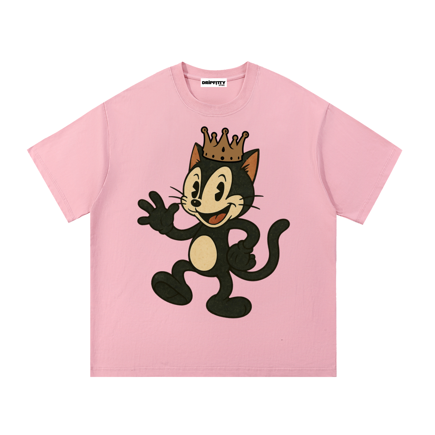 King Kitty Logo - Essential Cotton T-Shirt