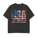 USA 250 Years - Drop Shoulder Cotton T-Shirt