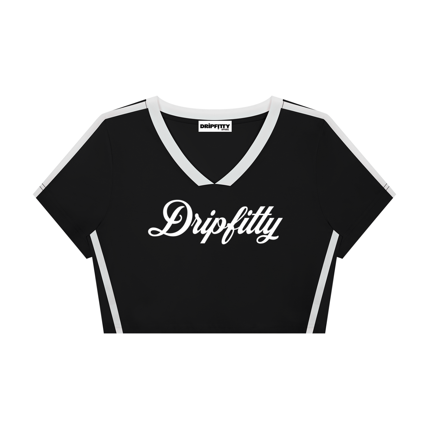Dripfitty Slimski - Women’s Slim Fit Color Block T-Shirt