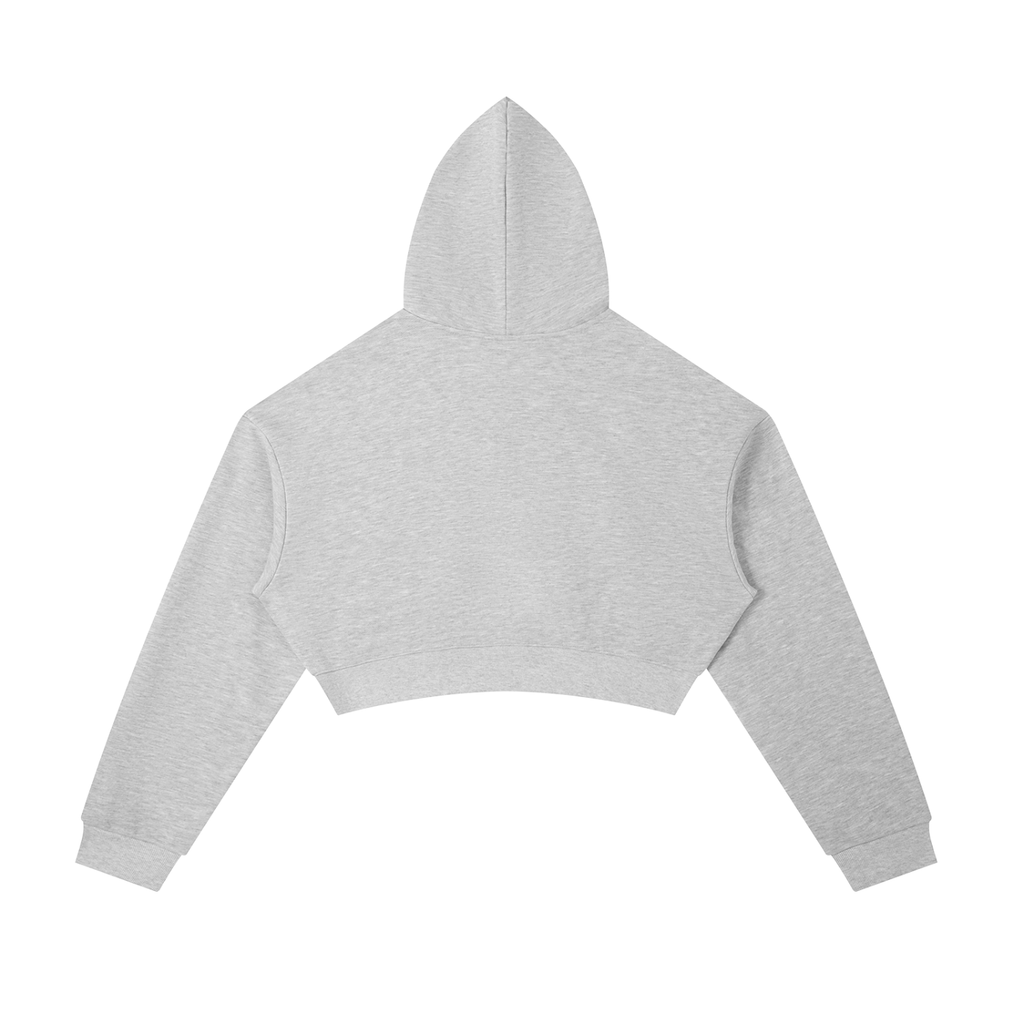 Poppin Fresh - Essential Cropped Zip-Up Hoodie