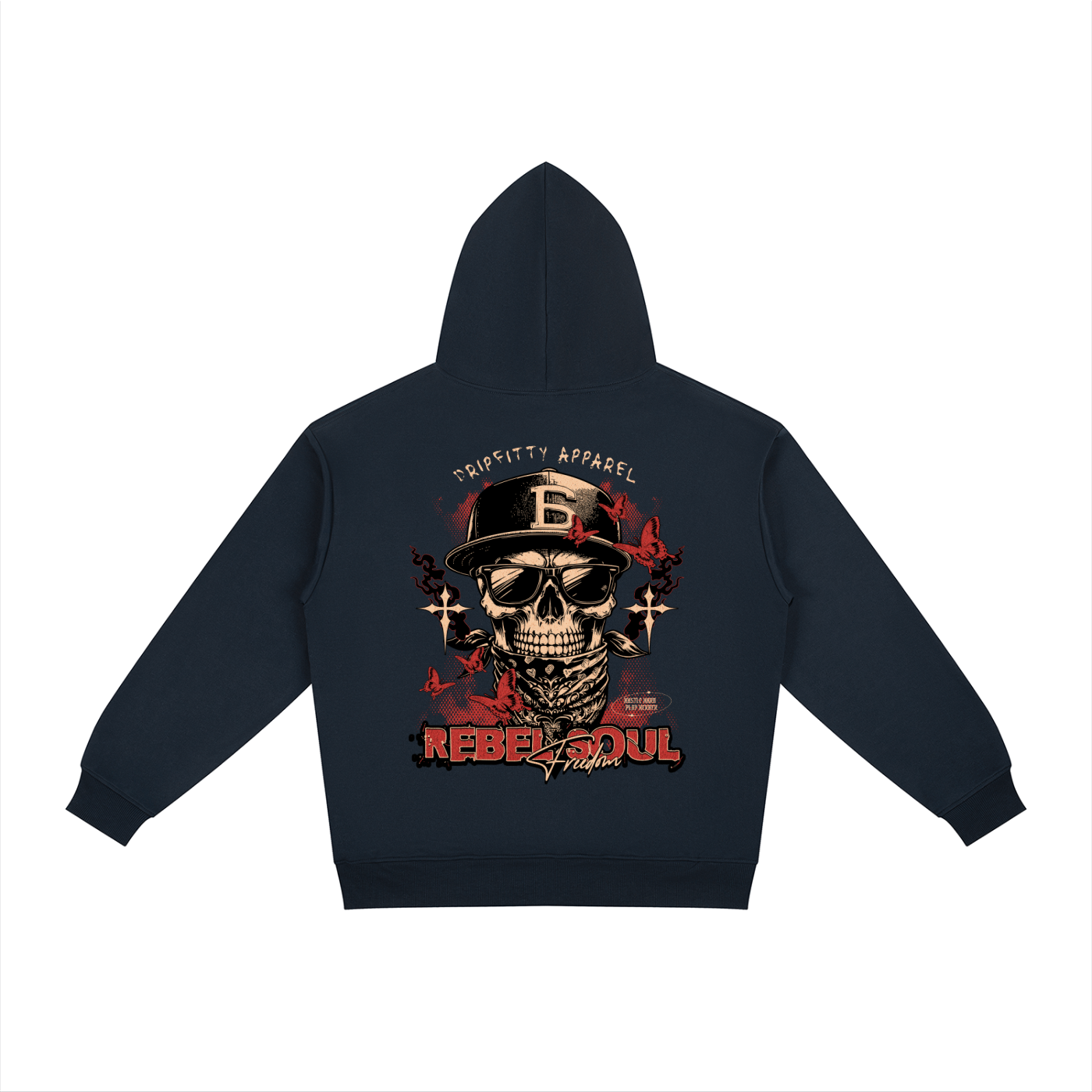 Rebel Soul - Relaxed Fit Hoodie