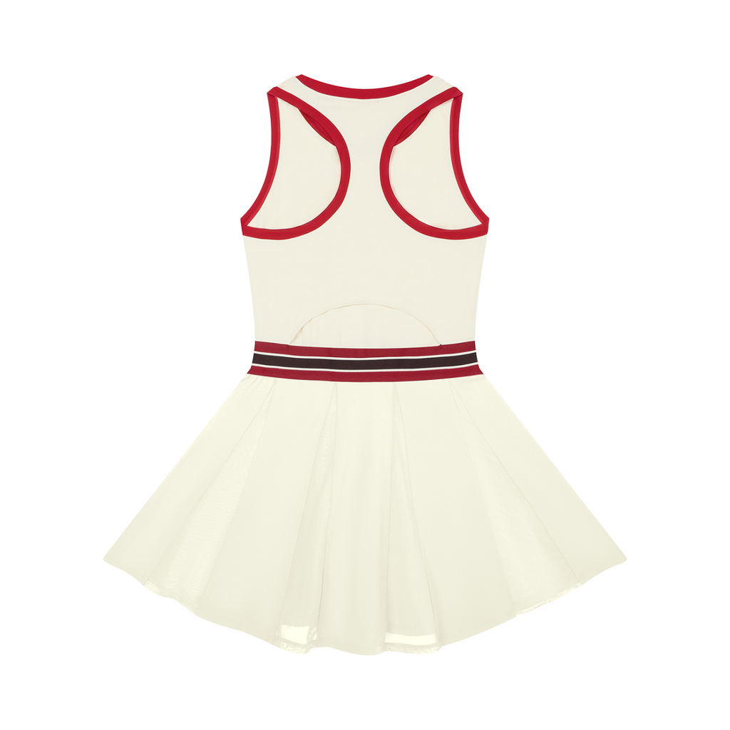 Sweety - Women's Color Block A-Line Sleeveless Dress