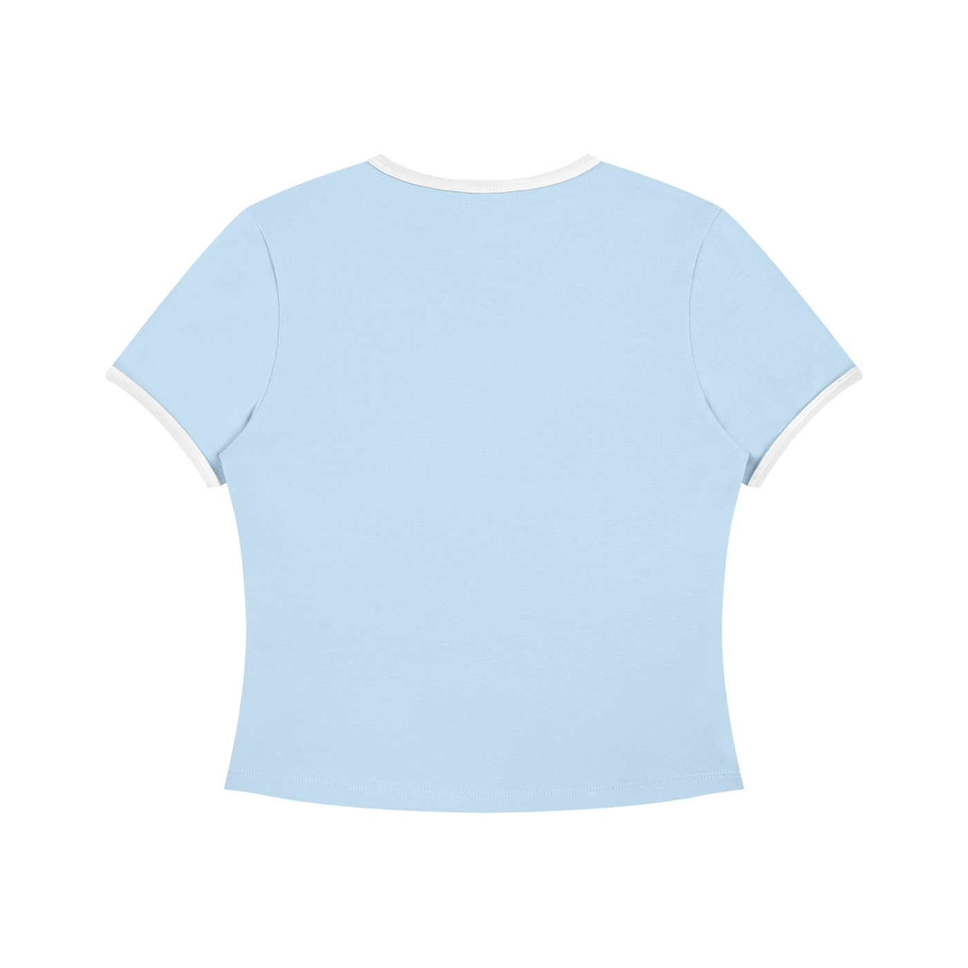 Chillaxing Cropper - Women’s Color Block Crop T-Shirt