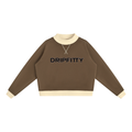 With Da Crew - Women’s Mock Neck Crewneck Sweatshirt