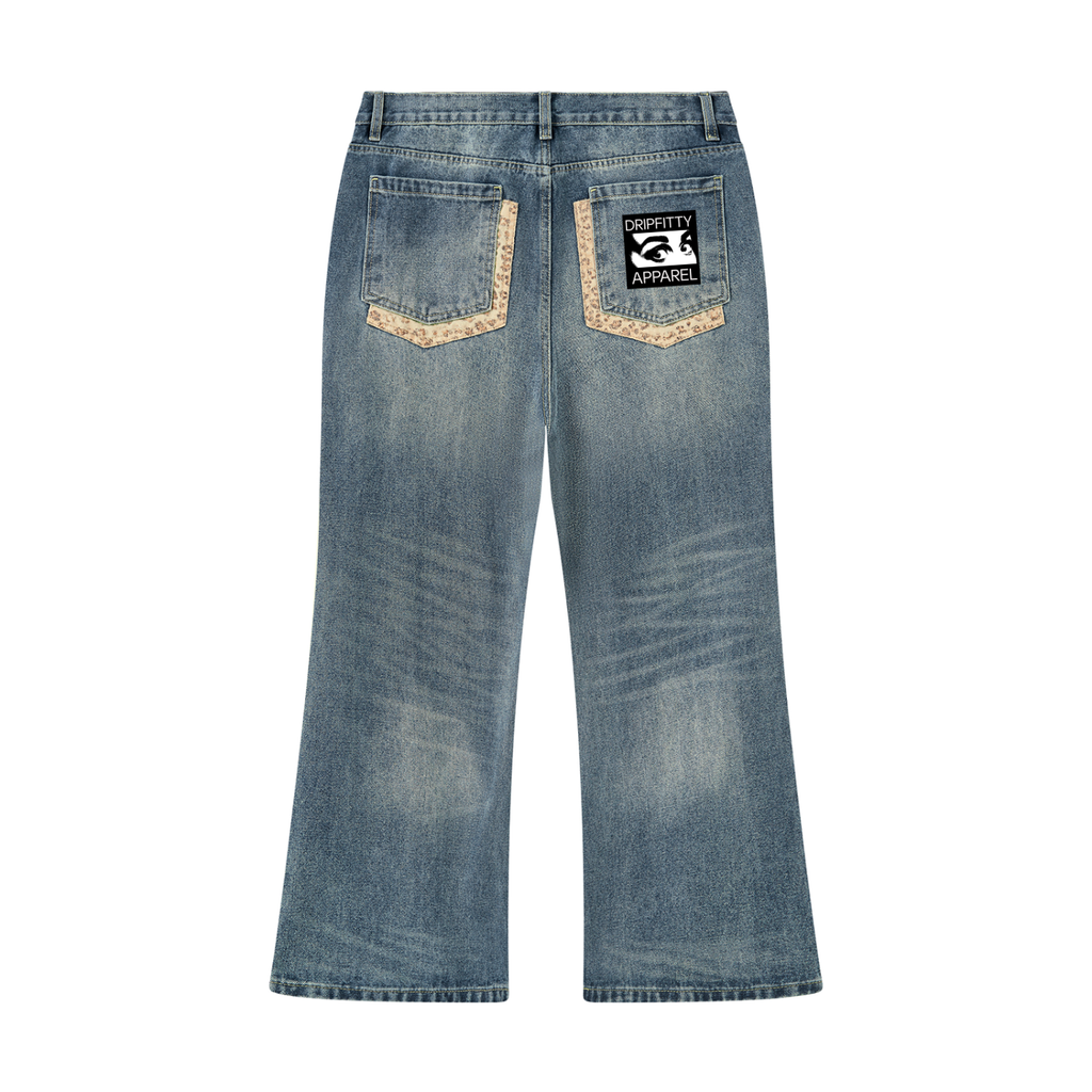 MB0038 - Men's Vintage Wash Denim Jeans