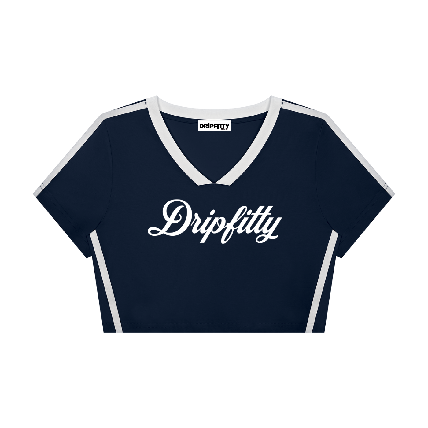 Dripfitty Slimski - Women’s Slim Fit Color Block T-Shirt