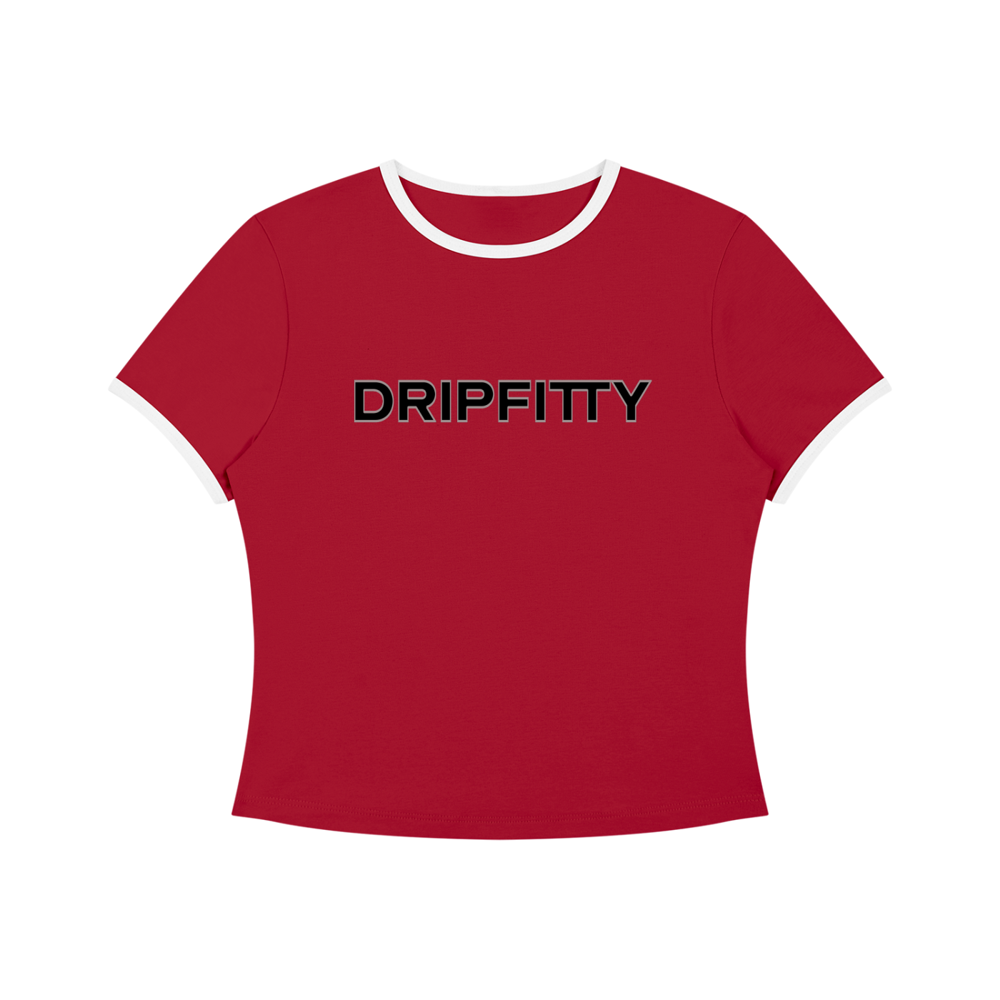 Chillaxing Cropper - Women’s Color Block Crop T-Shirt