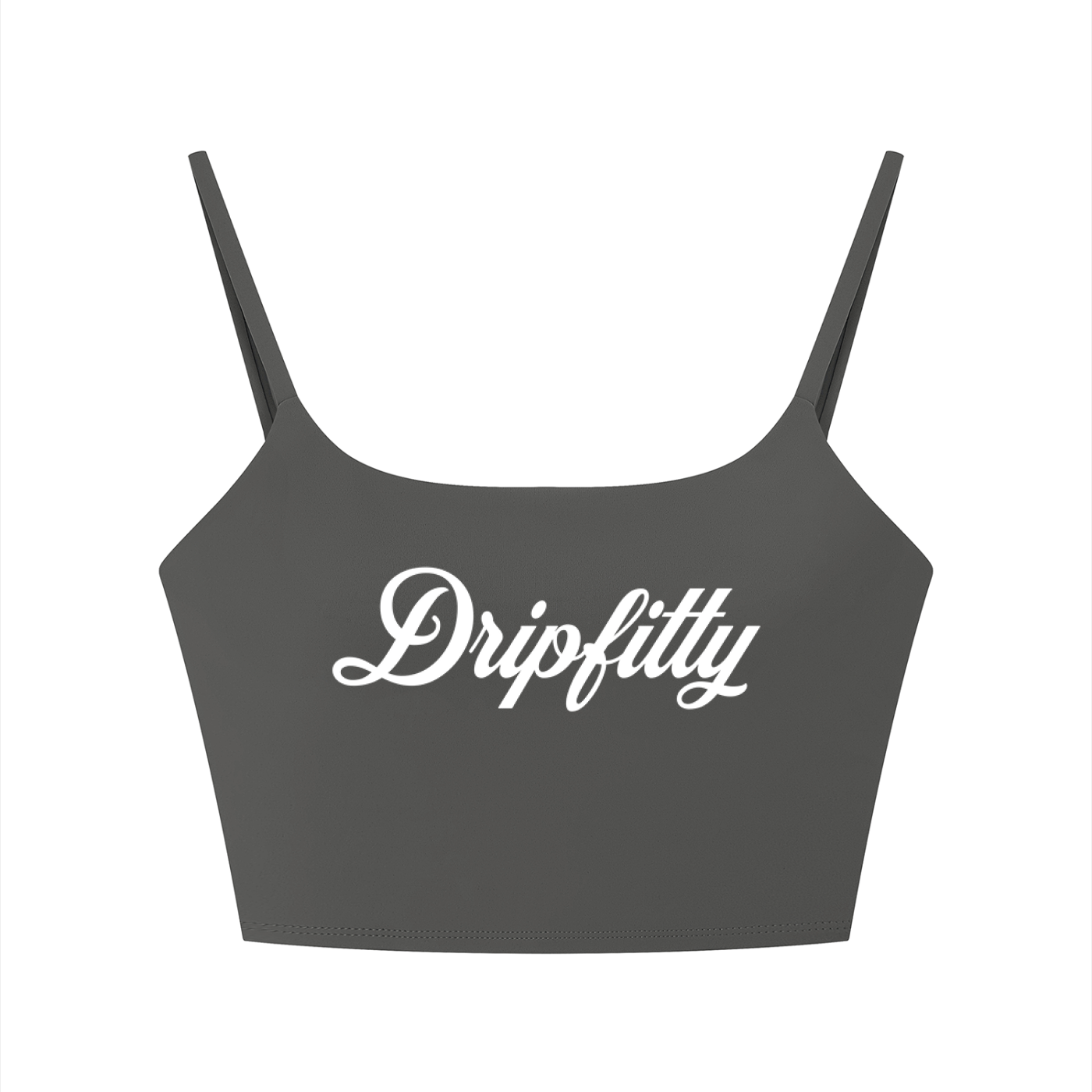 Dripfitty Sport Bra - Women's Solid Color Sports Bra