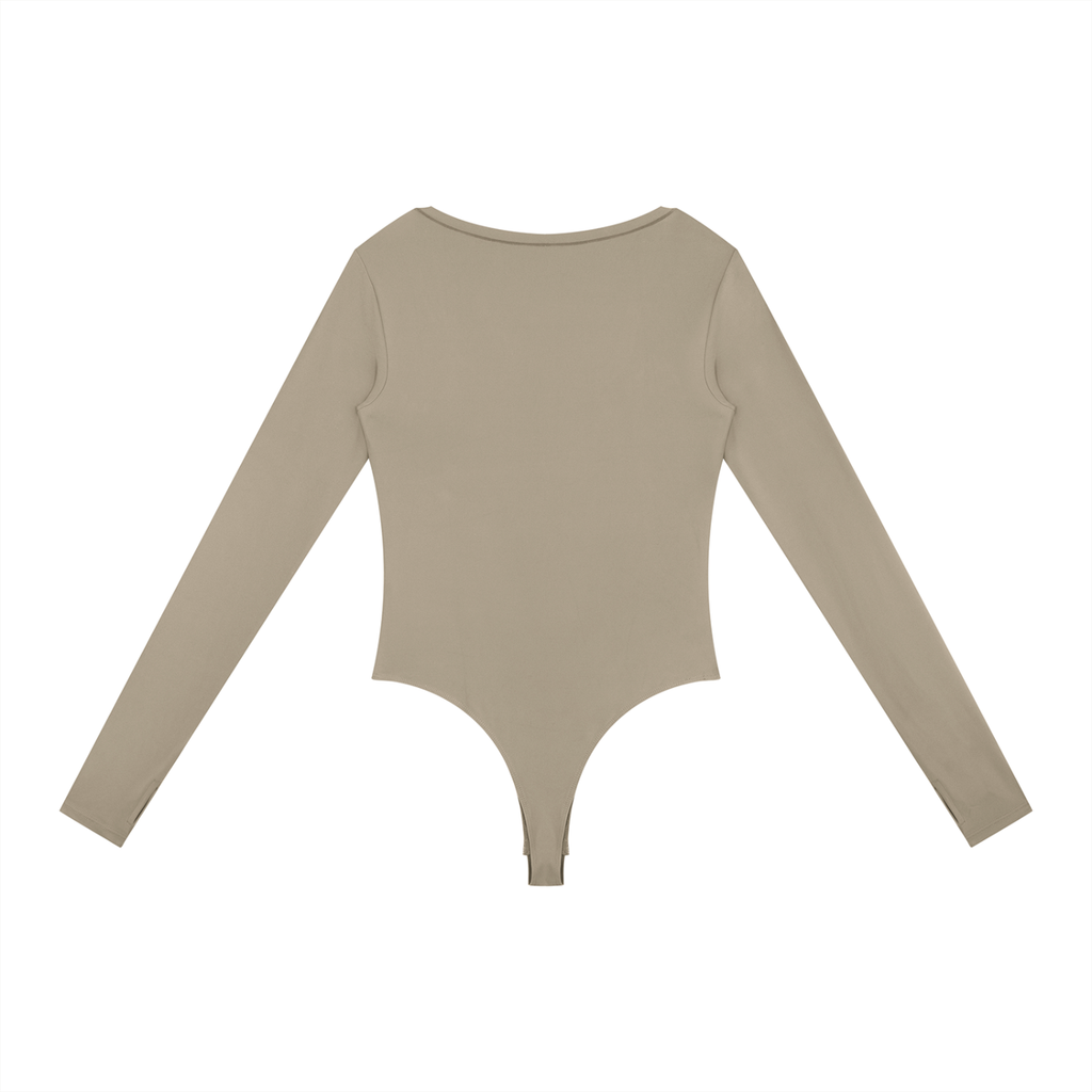 Boga - Women's Tight Long Sleeve Yoga Bodysuit
