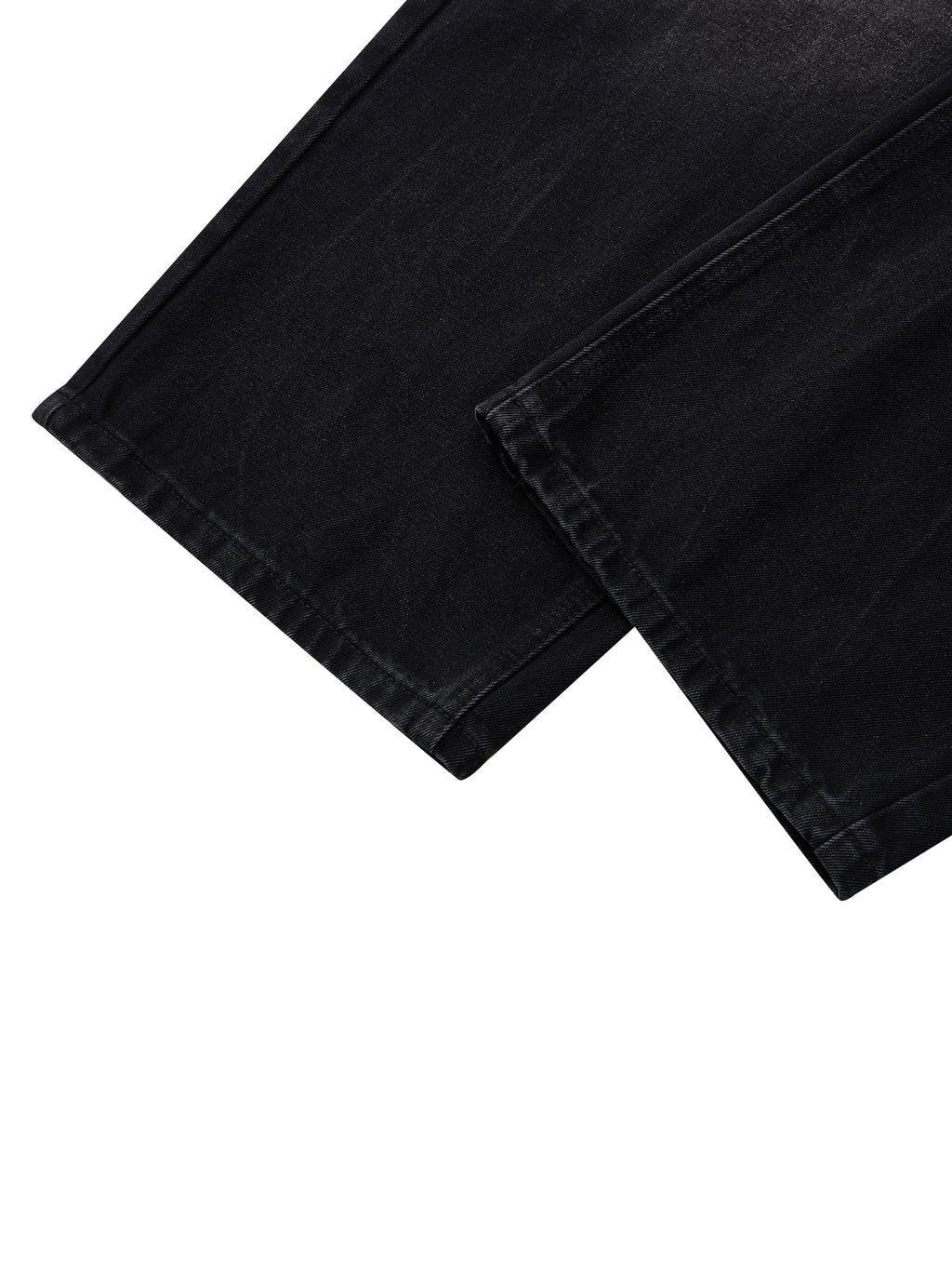 MB0032 - Men's Vintage Wash Wide Leg Jeans