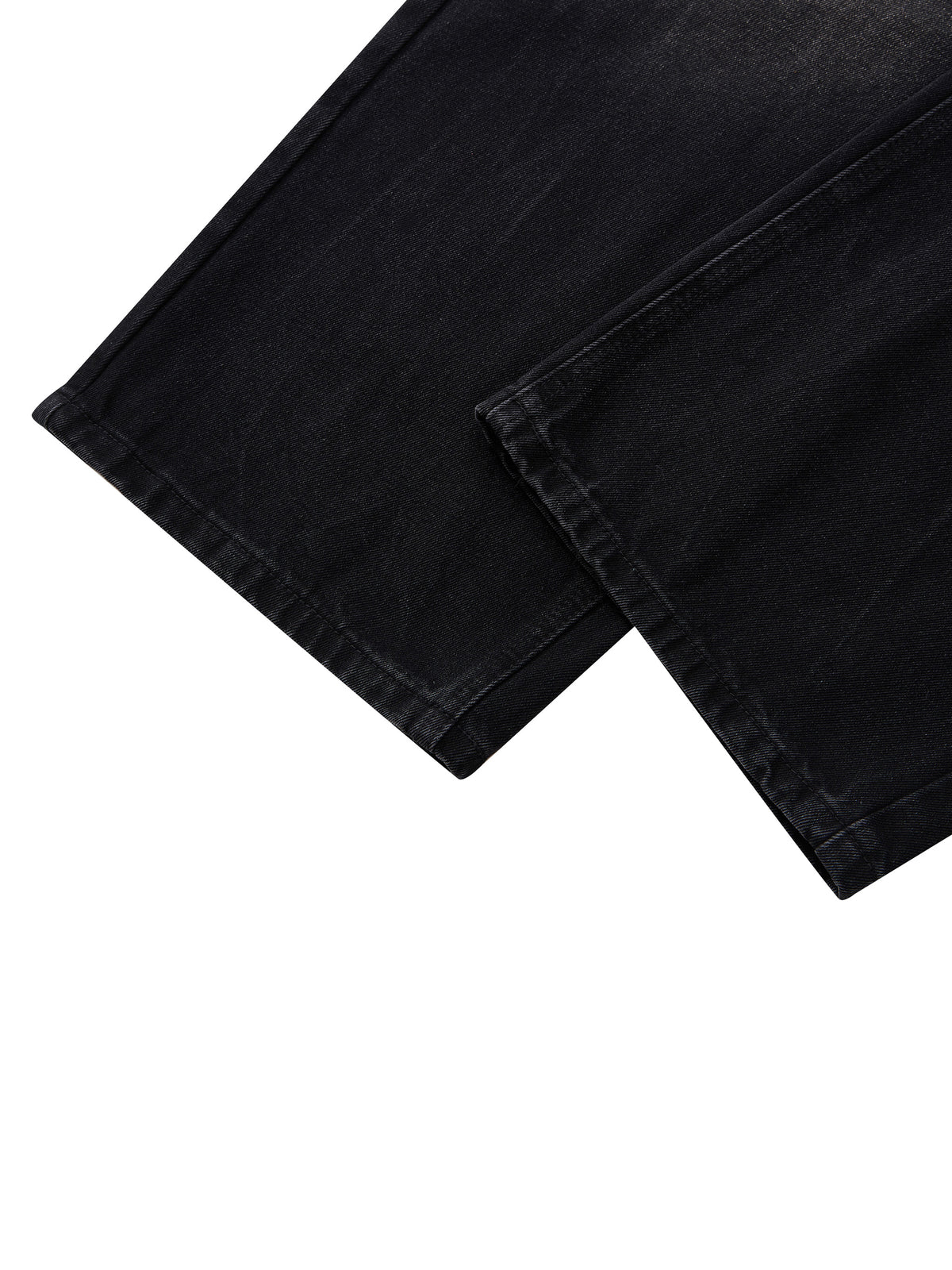 MB0032 - Men's Vintage Wash Wide Leg Jeans
