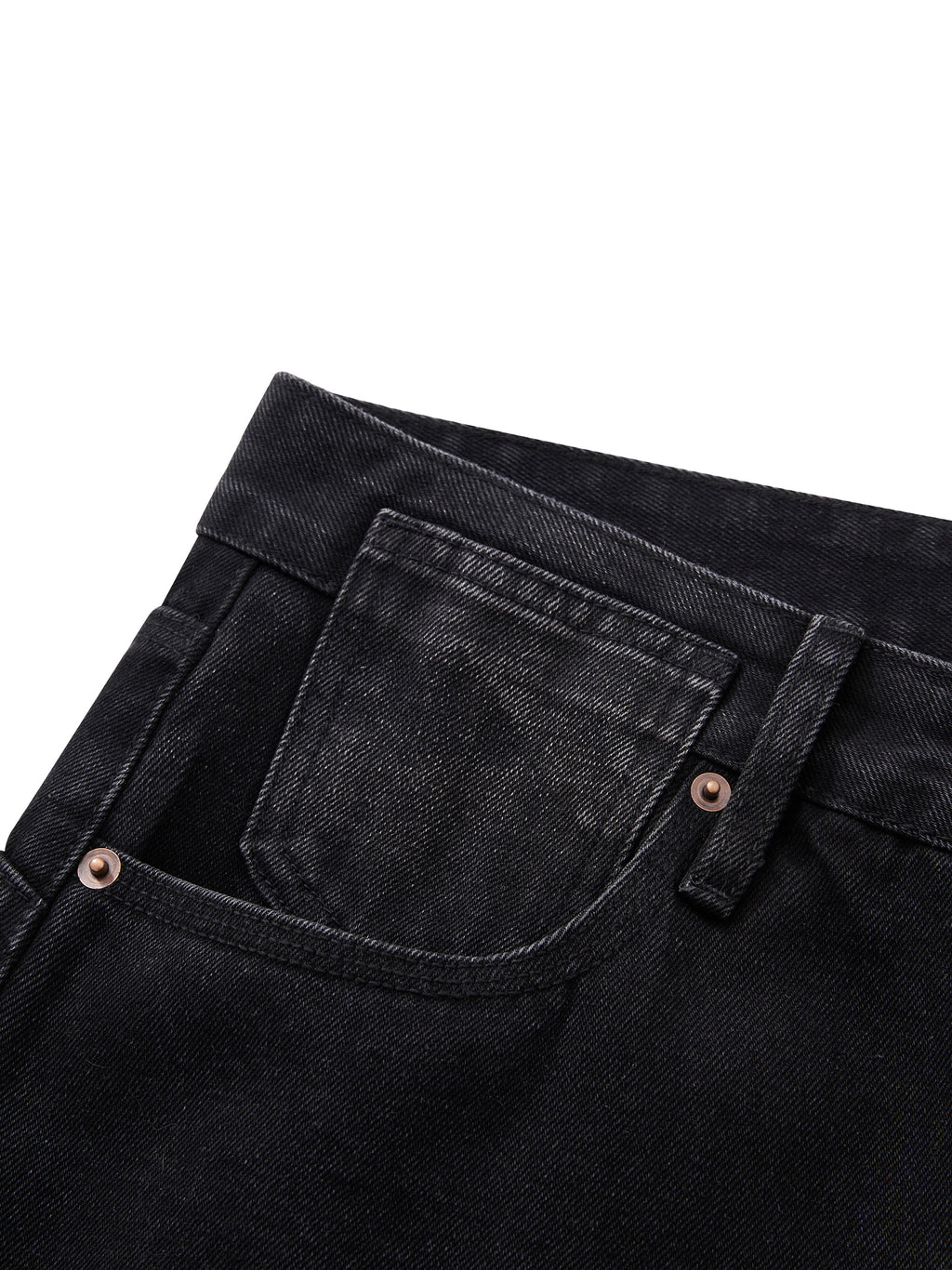 MB0032 - Men's Vintage Wash Wide Leg Jeans