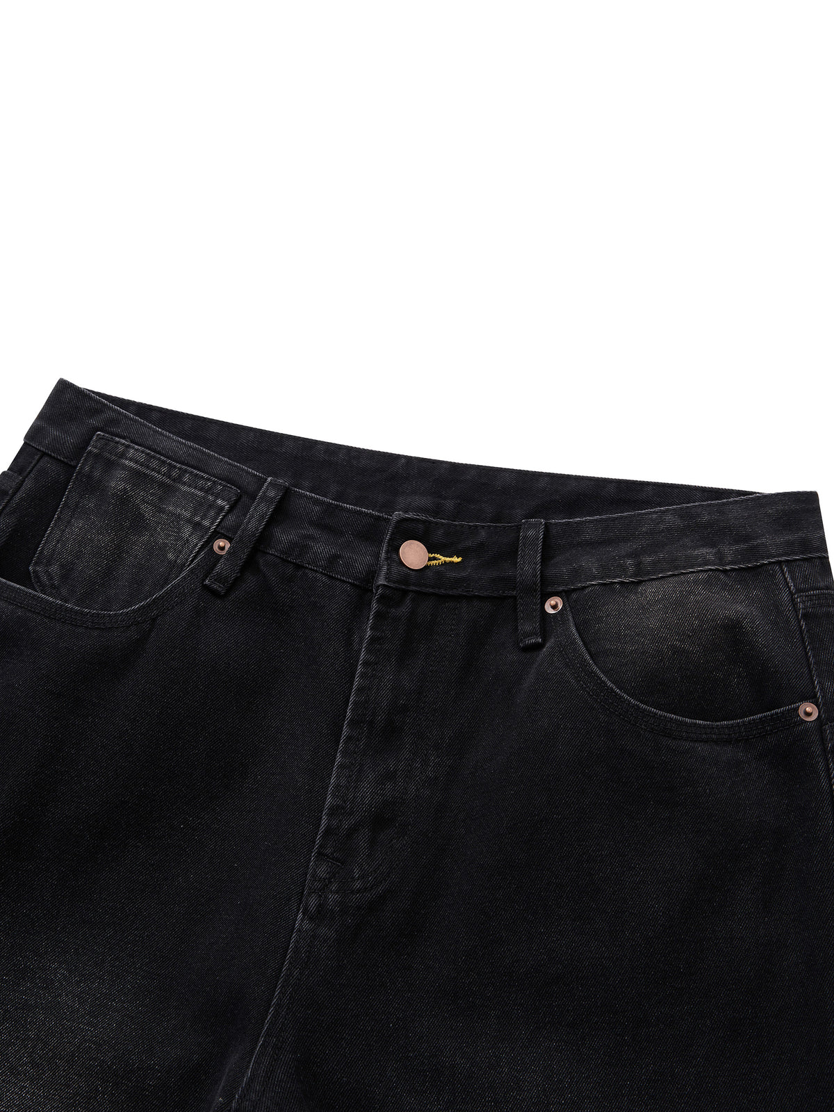 MB0032 - Men's Vintage Wash Wide Leg Jeans