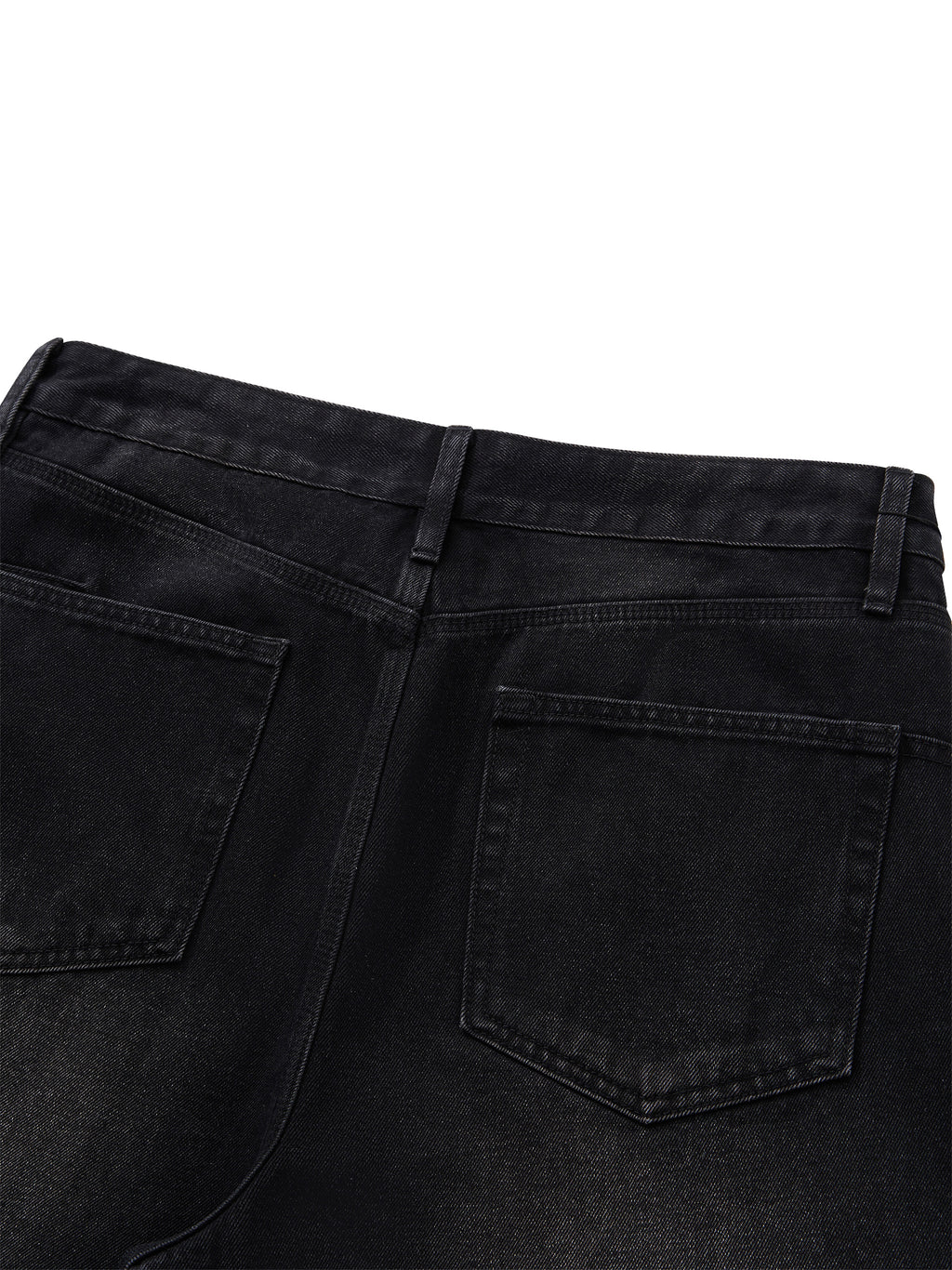 MB0032 - Men's Vintage Wash Wide Leg Jeans