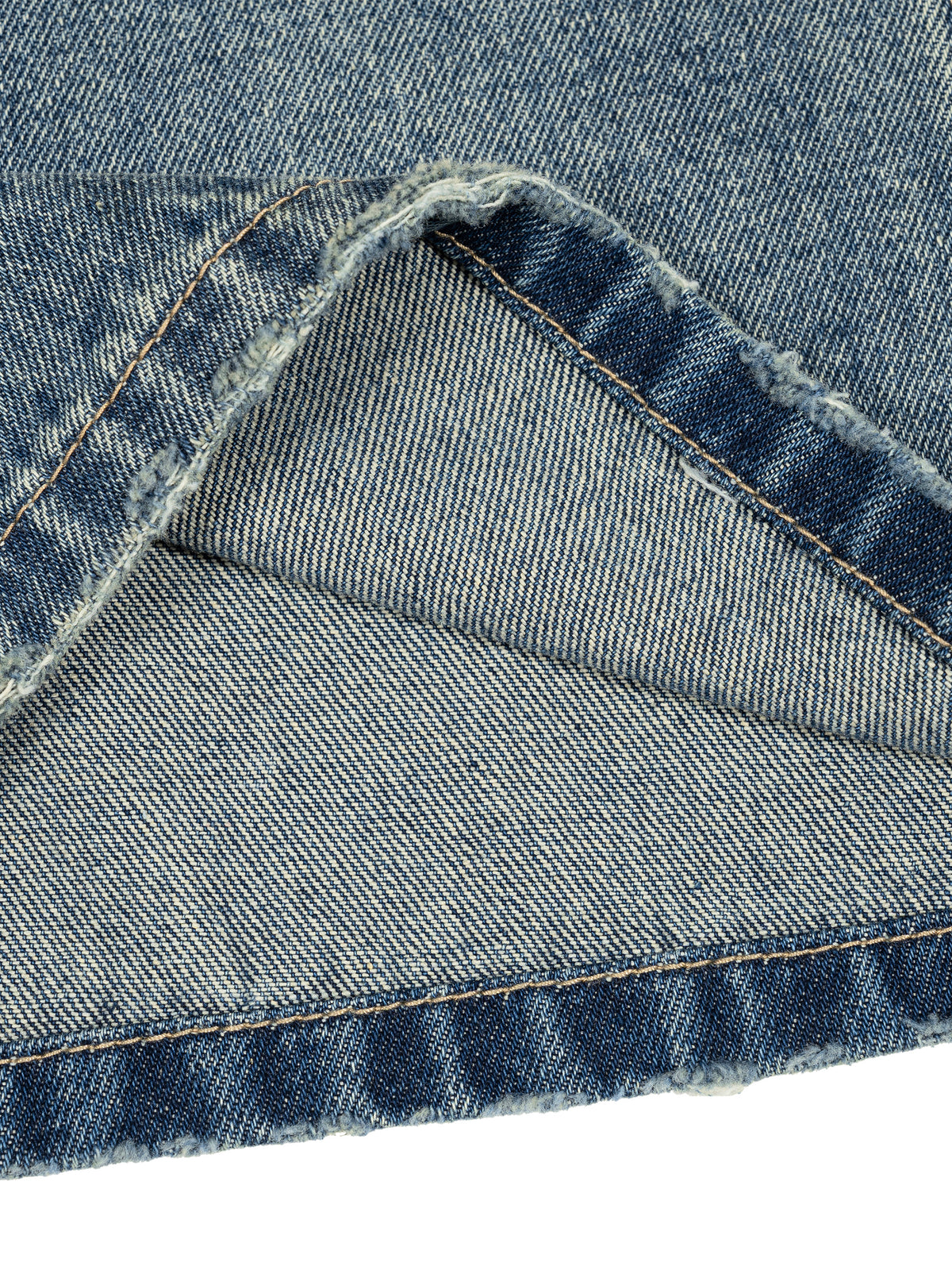 MB0033 - Men’s Vintage Wash Wide Leg Jeans