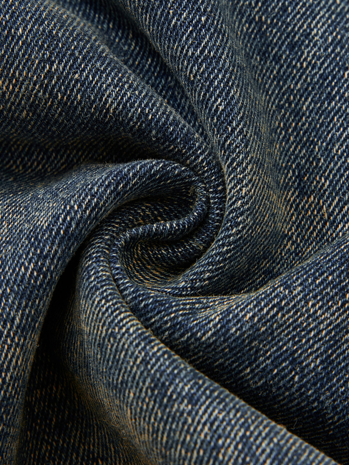 MB0034 - Men's Vintage Wash Wide Leg Denim Jeans