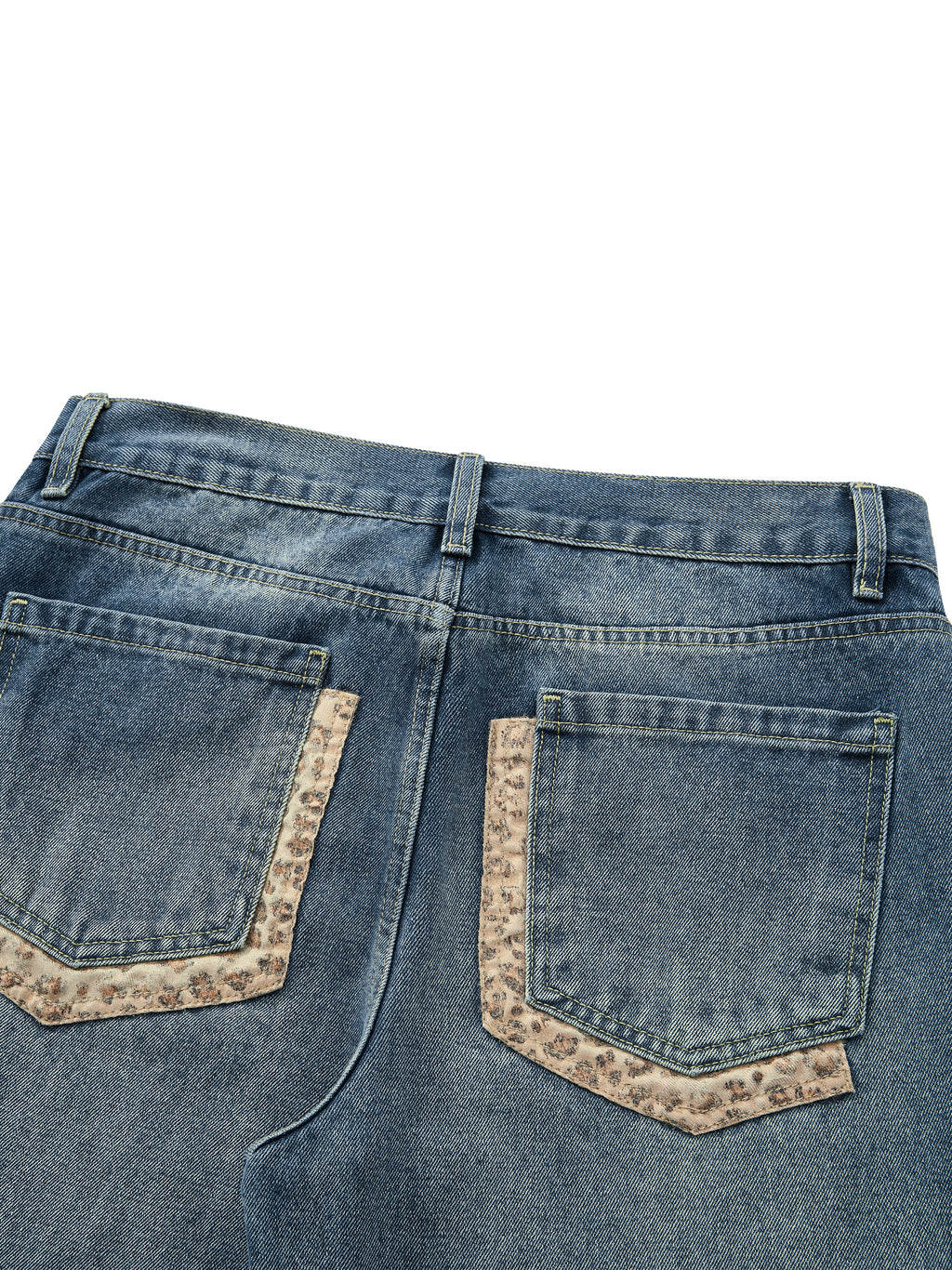 MB0038 - Men's Vintage Wash Denim Jeans