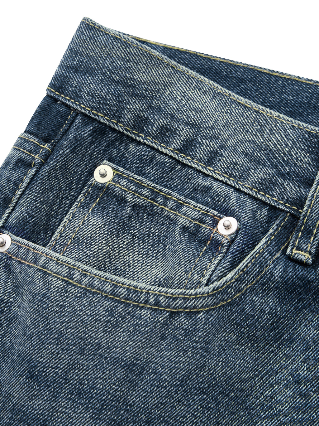 MB0038 - Men's Vintage Wash Denim Jeans