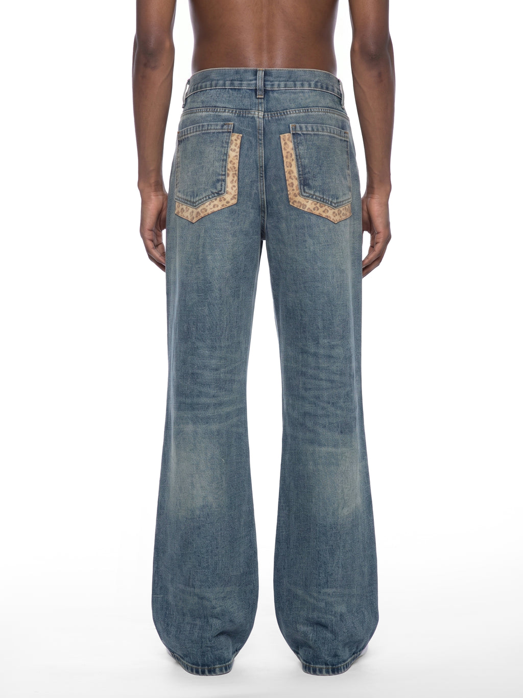MB0038 - Men's Vintage Wash Denim Jeans