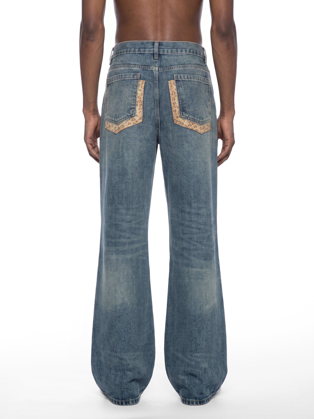 MB0038 - Men's Vintage Wash Denim Jeans